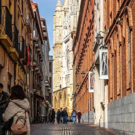 Apartmán Apartamento A 15 Segundos De La Plaza Mayor Y 1 Minuto De La Catedral León Exteriér fotografie